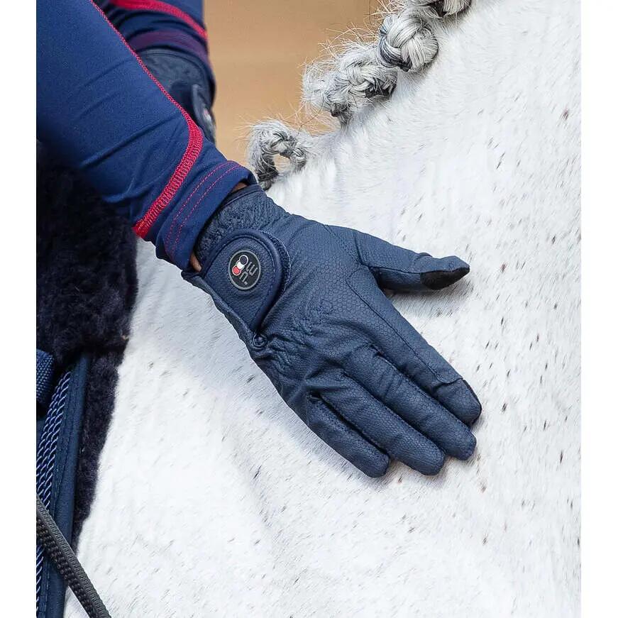 Gants d'équitation femme Premier Equine Metaro 3/5