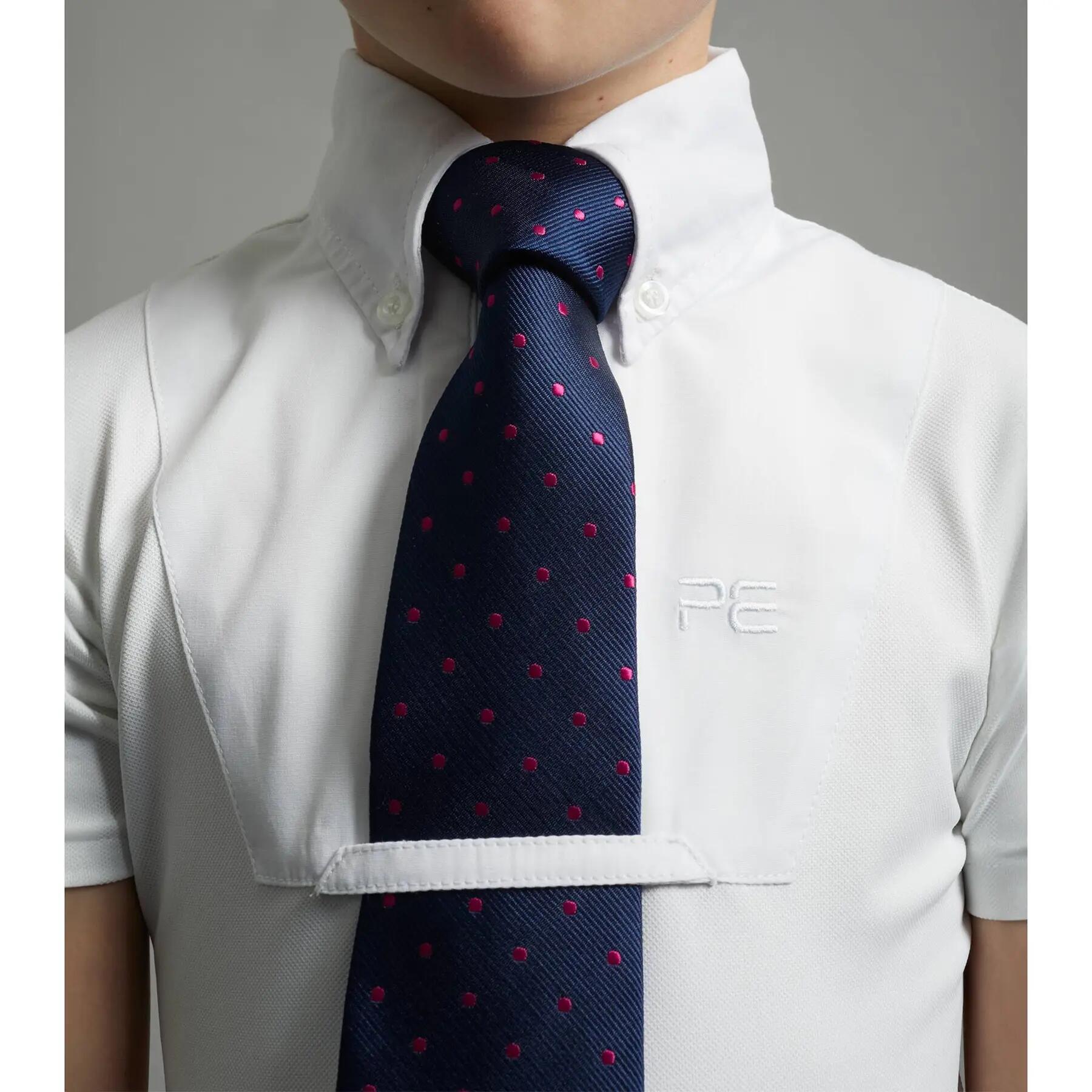 Camicia da equitazione da competizione per bambina Premier Equine Luciana 5/6