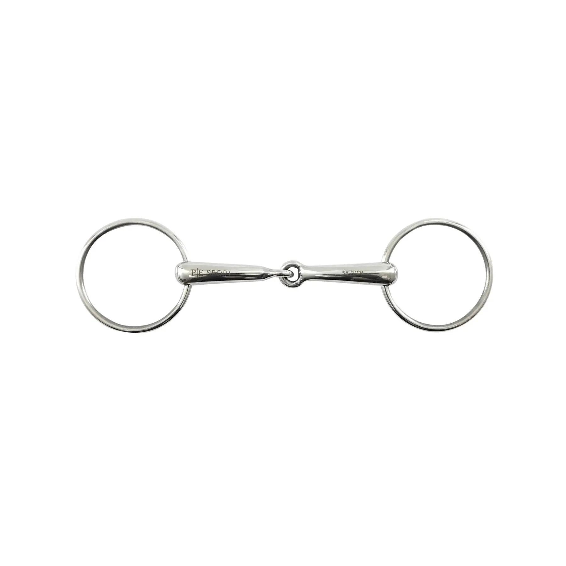 Enkel paard bit - 75 mm ringen Premier Equine 1/1