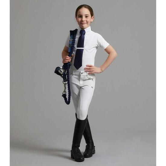 Chemise d'équitation de concours fille Premier Equine Luciana