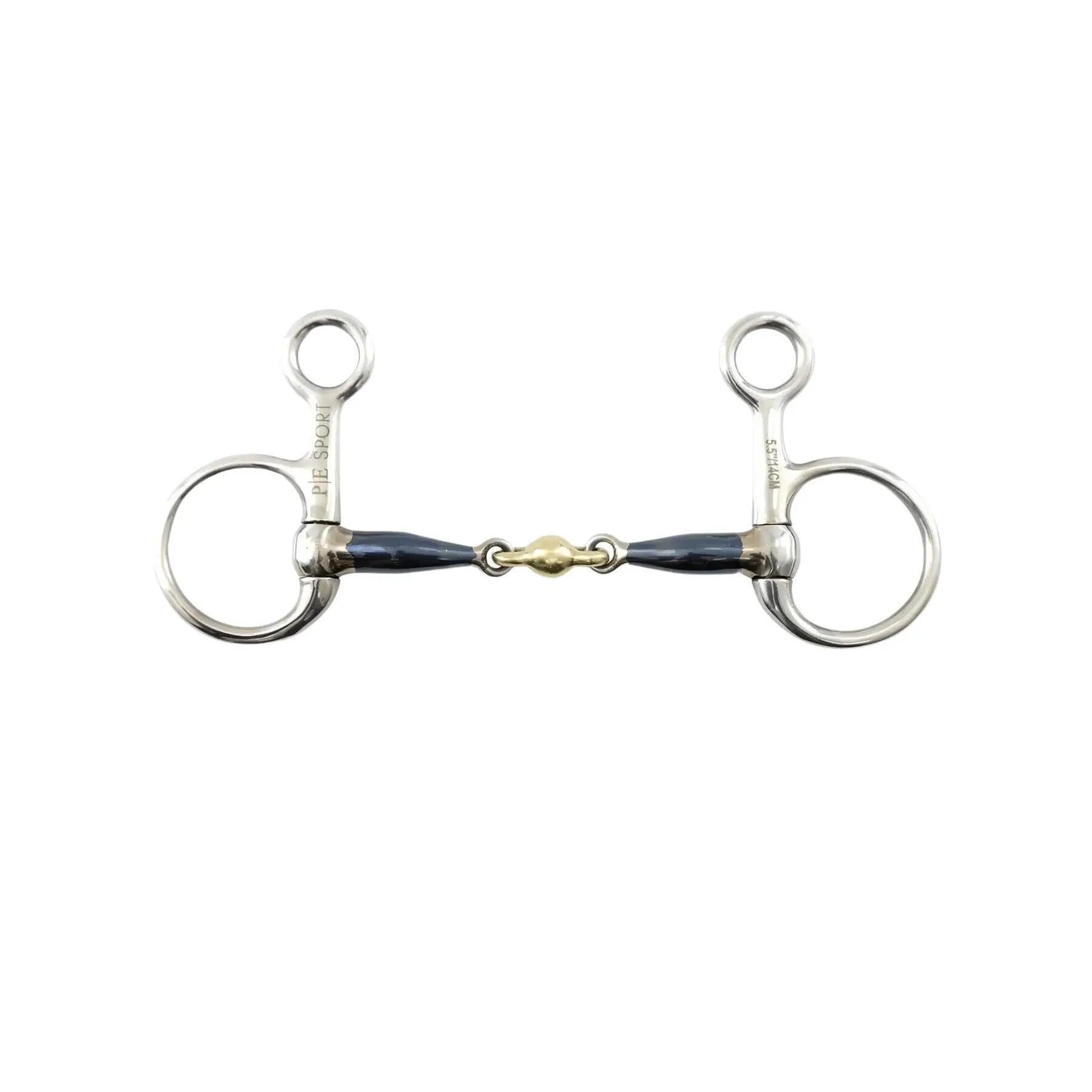 Morso Baucher a doppio snaffle per cavalli Premier Equine Sweet Iron 1/1