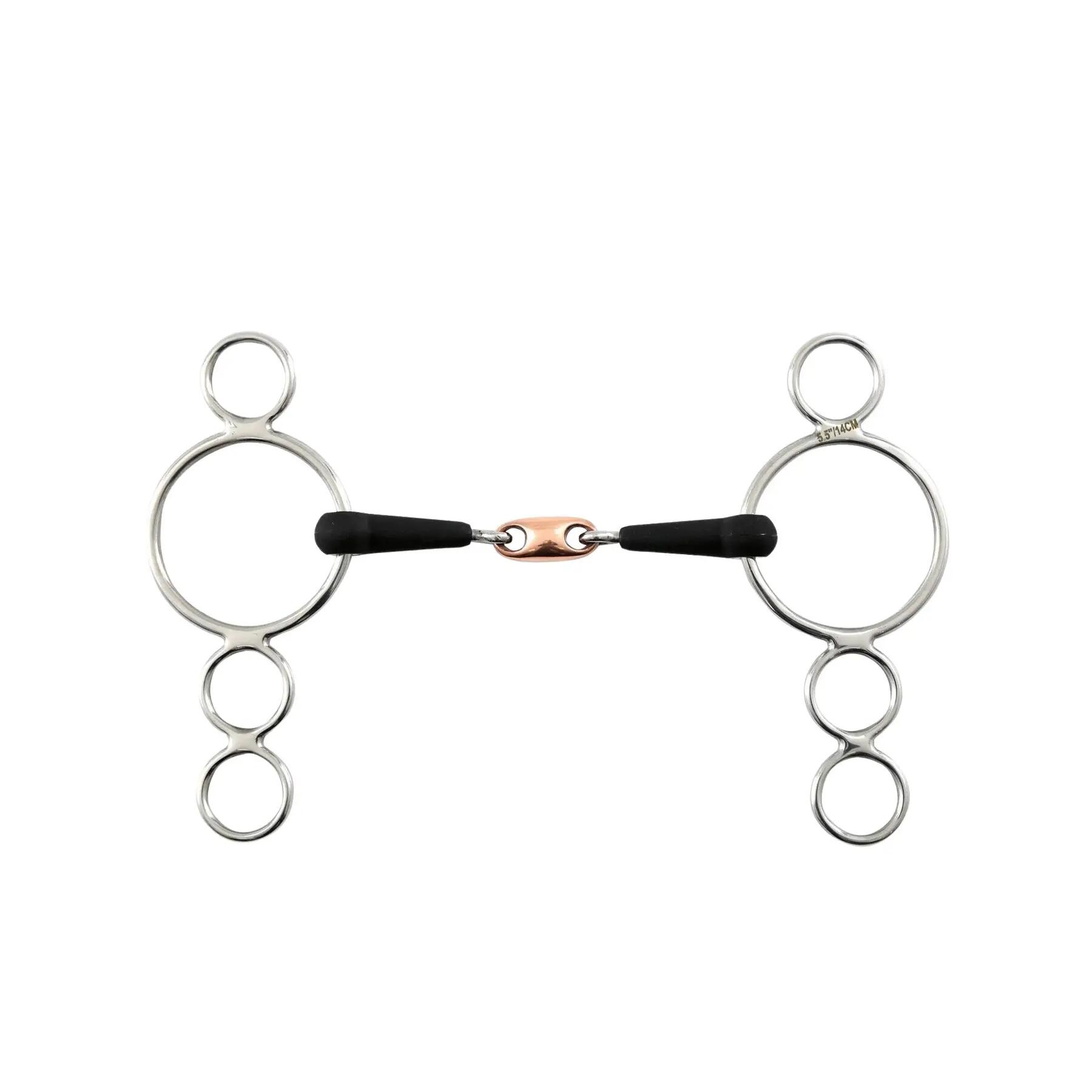 Ganascia pessoa con 4 anelli di gomma Premier Equine 1/1