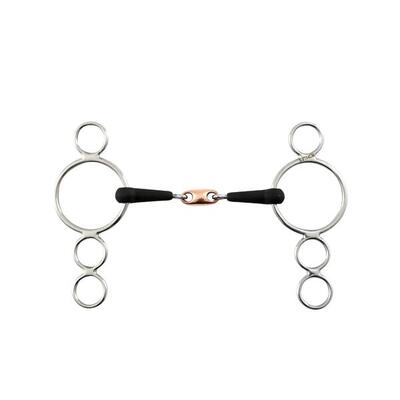 Kaak pessoa met 4 rubberen ringen premier equine