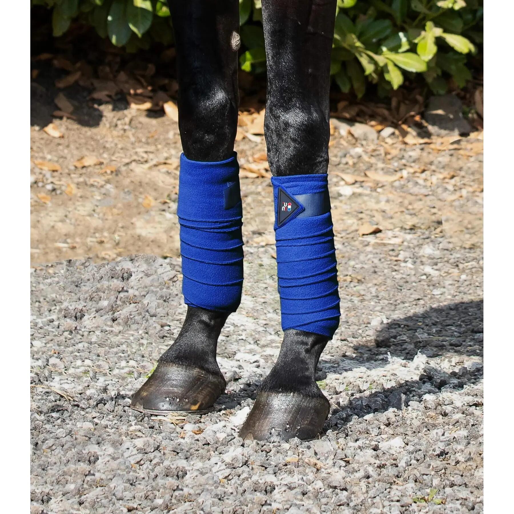 Pack of 4 Polo shirt bands for horse Premier Equine 2/4