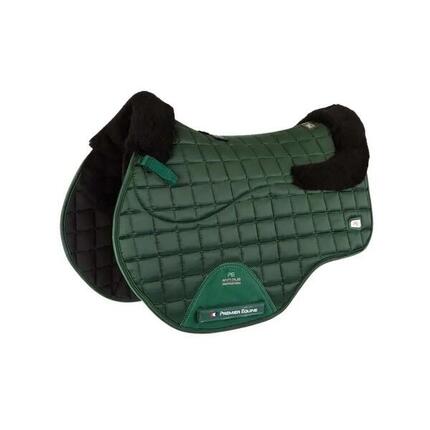 Tapis de selle pour cheval satin et laine Premier Equine Atlantis CC