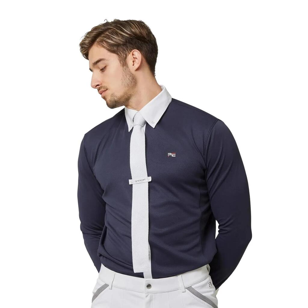 Riding competition shirt long sleeves Premier Equine Giulio