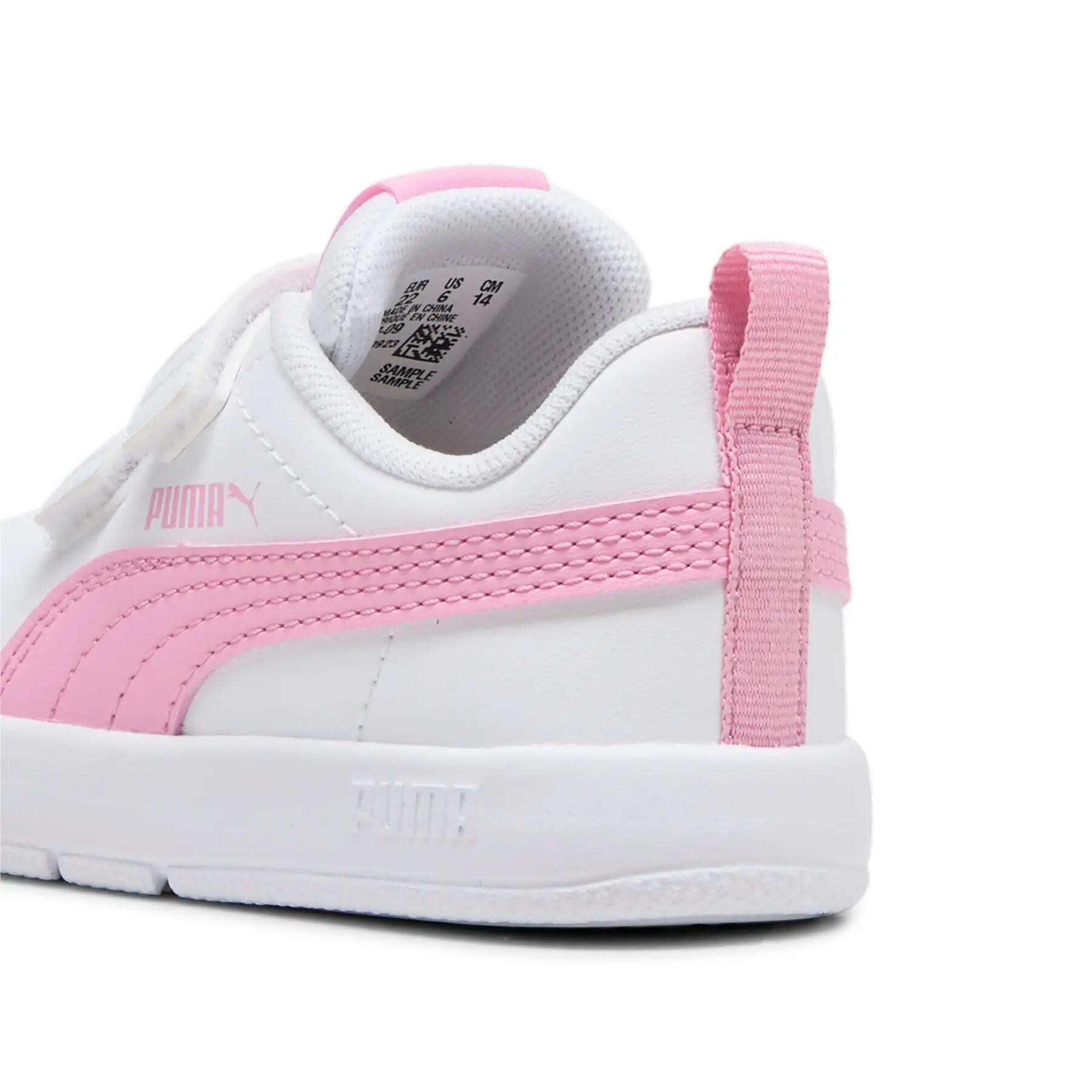 Basket Basse Enfant à Scratches Puma Courtflex V3 V inf 6/6