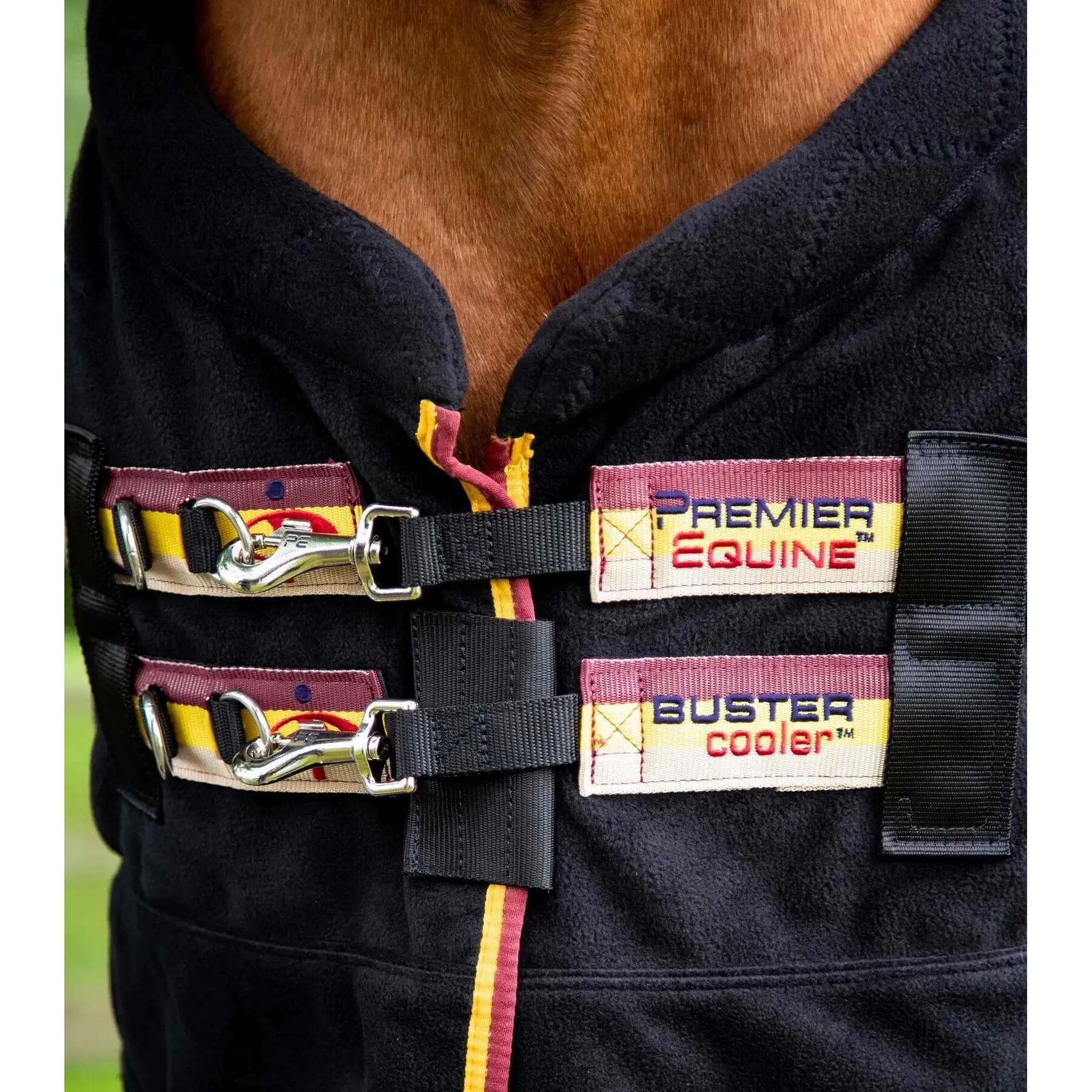 Couverture polaire séchante pour cheval Premier Equine Buster Continental 280g 3/5