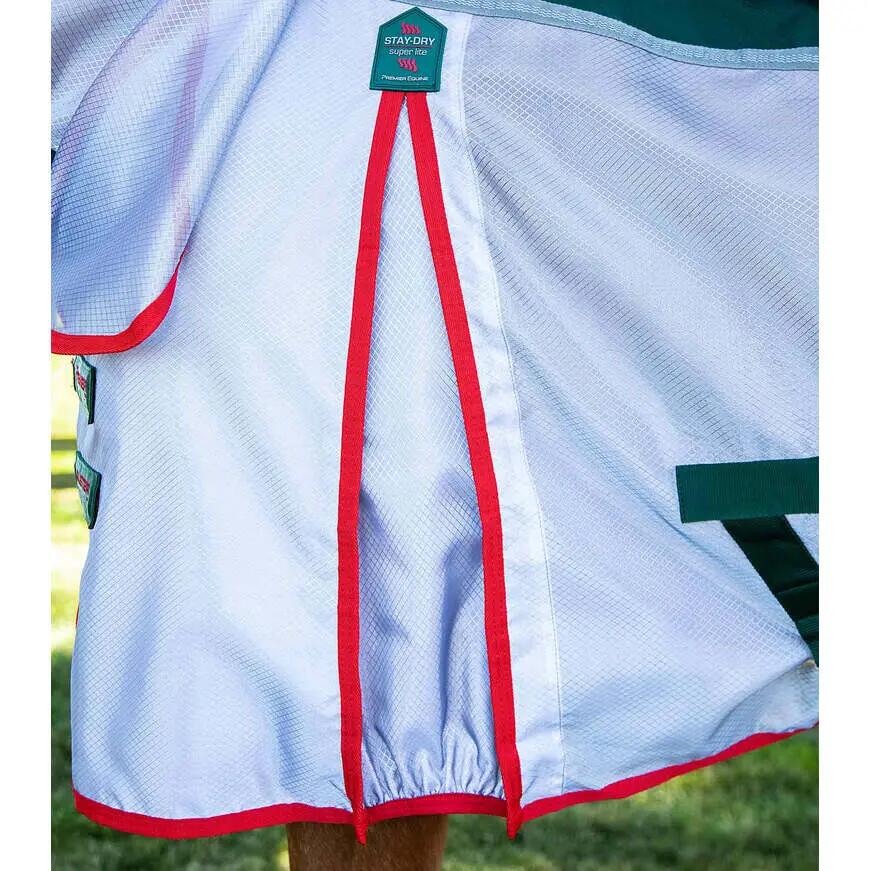 Couverture anti-mouches pour cheval avec sursangles Premier Equine Buster Stay-D 4/6