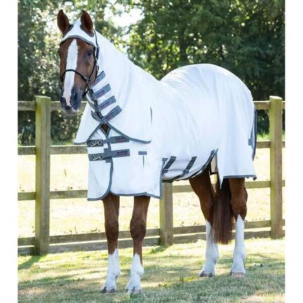 Couverture anti-mouches pour cheval avec rabat ventral Premier Equine Buster Swe