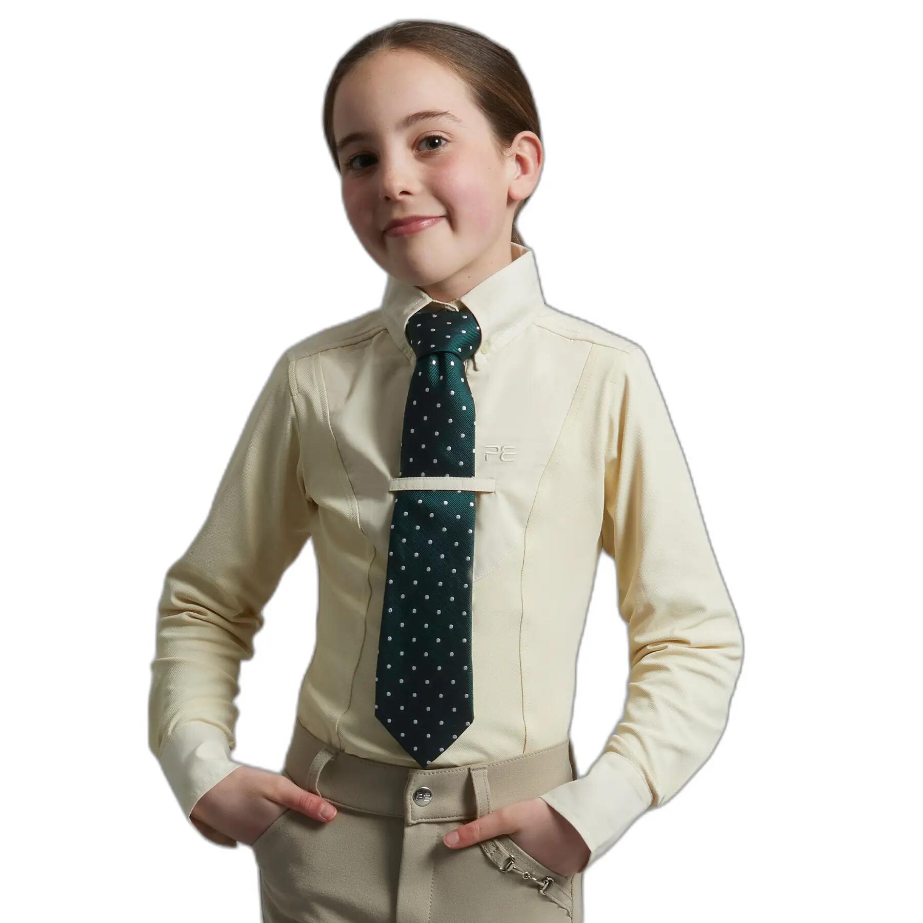 Camisa de equitación de competición infantil Premier Equine Tessa 3/6