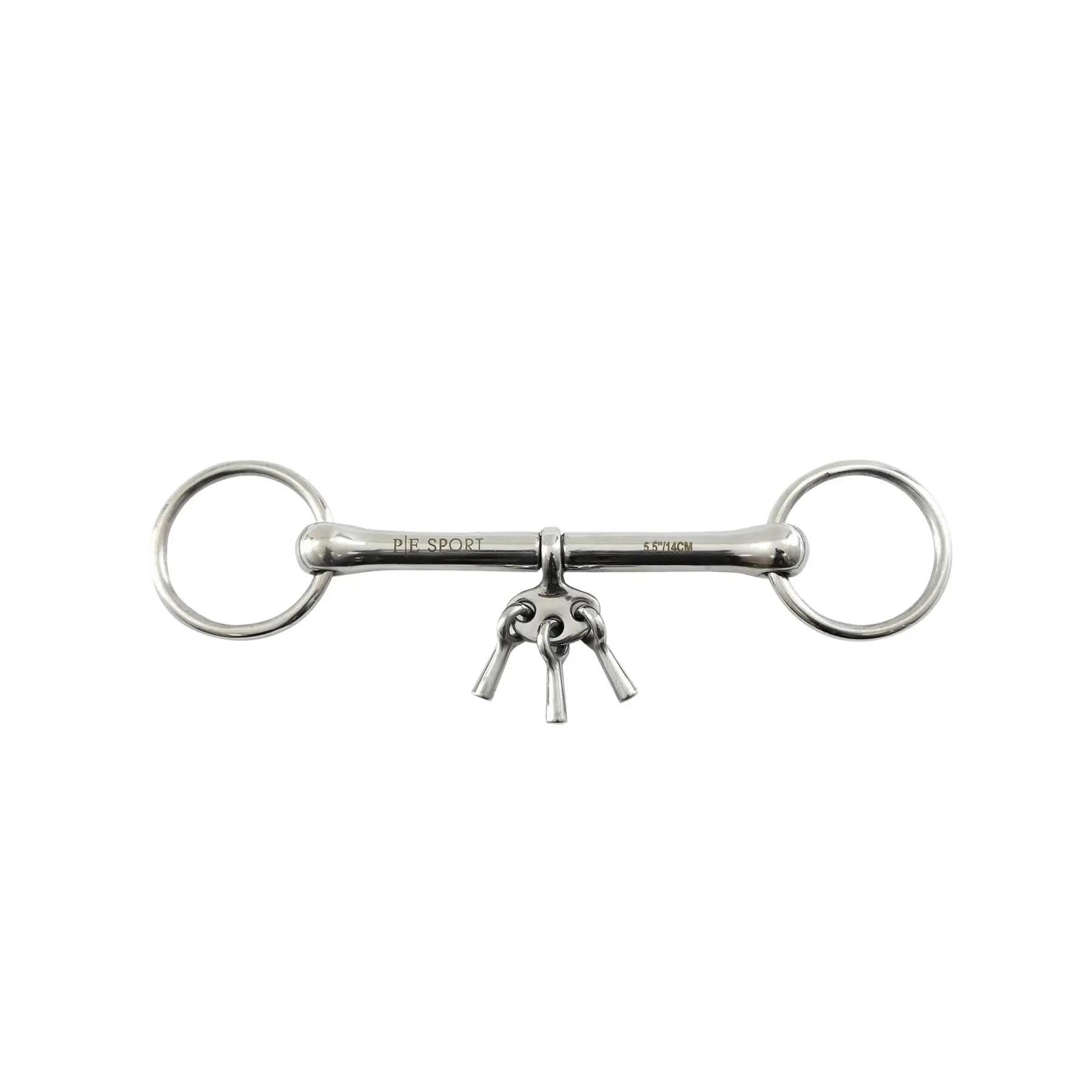 Mors 2 anneaux pour cheval avec clés Premier Equine 1/1