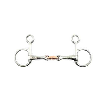 Mors baucher pour cheval avec lozange en cuivre Premier Equine Hanging