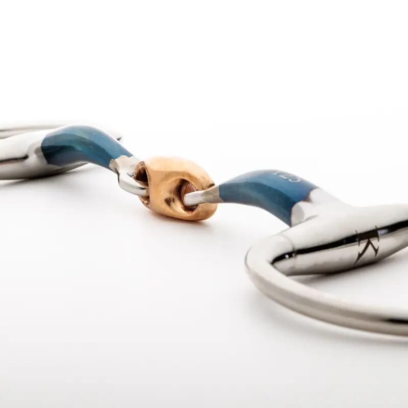 Bocado de oliva para caballos Kavalkade Ergonomic 3/4