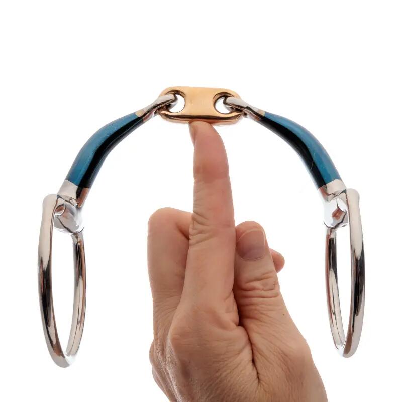Bocado de oliva para caballos Kavalkade Ergonomic 4/4