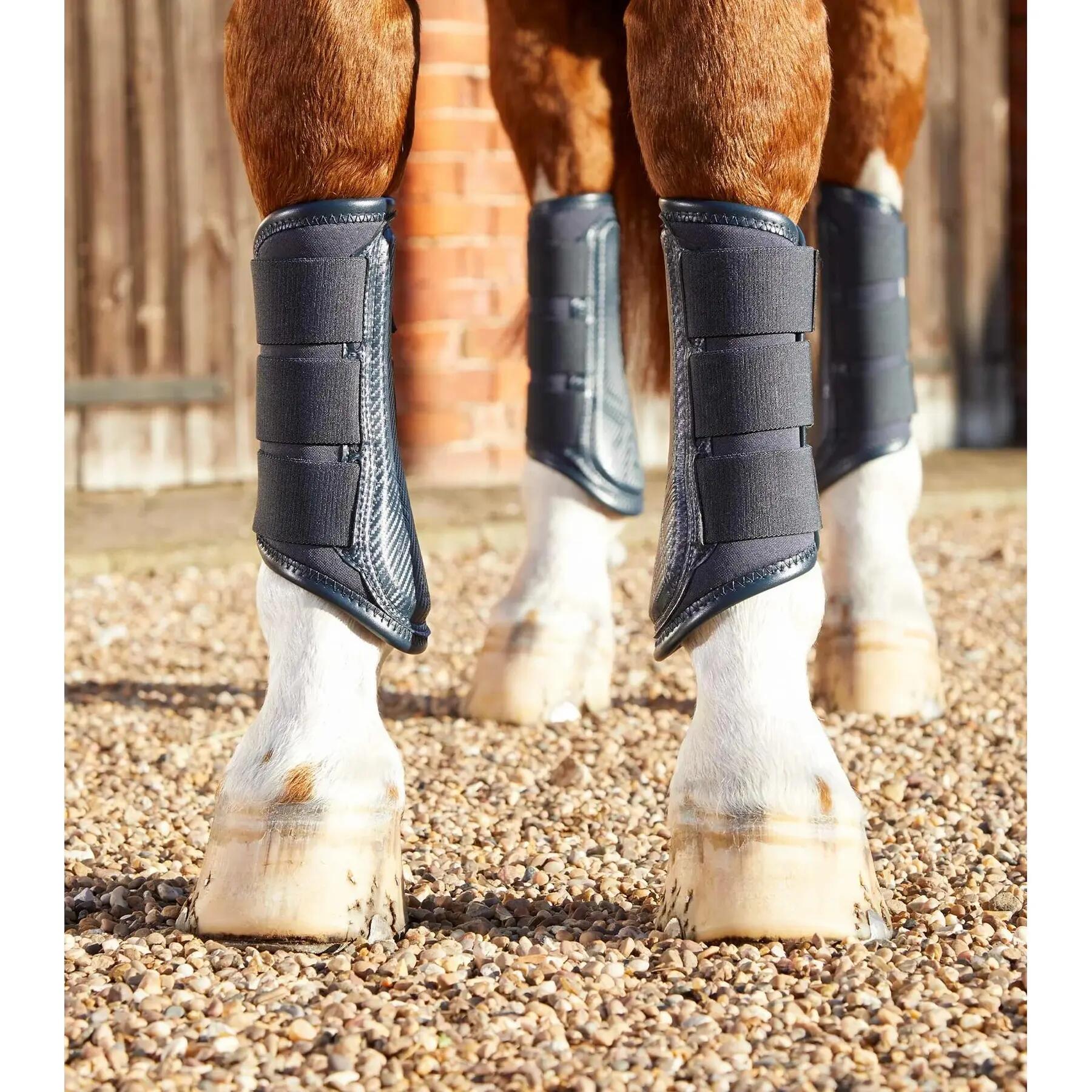 Guêtres pour cheval à verrouillage simple Premier Equine Air-Tech 2/3