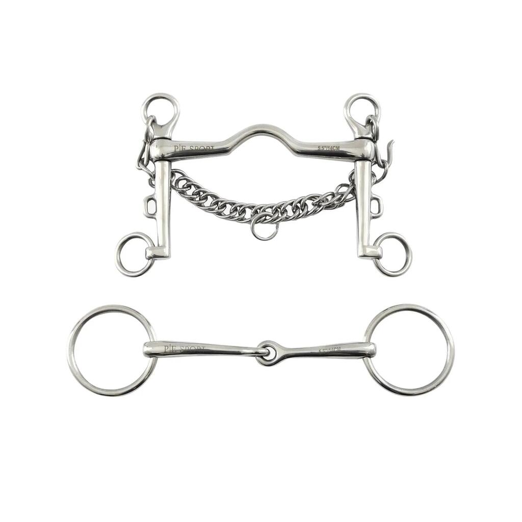 Flange jaws in set with single jaws Premier Equine Weymouth