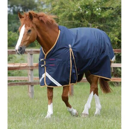 Couverture d'extérieur imperméable pour cheval original Premier Equine Buster Or