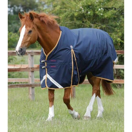 Couverture d'extérieur imperméable pour cheval original Premier Equine Buster Or
