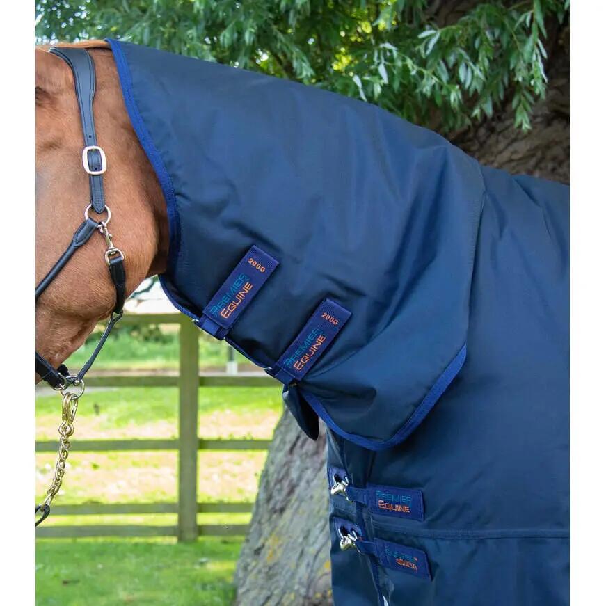 Coperta impermeabile per cavalli con copricollo Premier Equine Buster Storm Clas 2/5