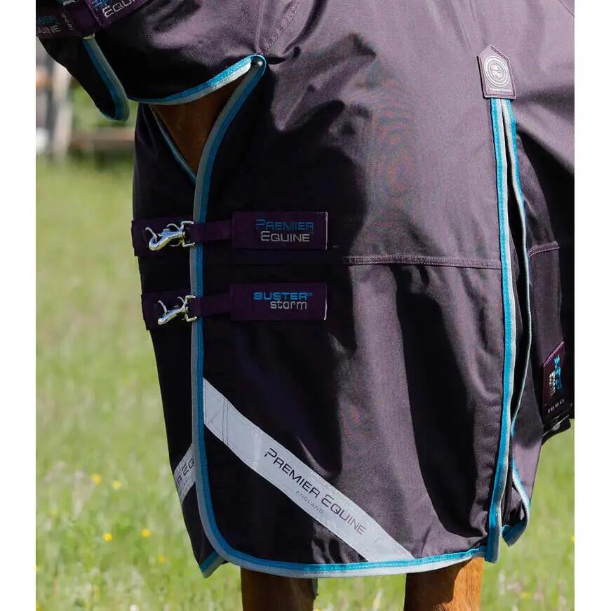 Couverture d'extérieur imperméable pour cheval avec couvre-cou  Premier Equine B 3/6