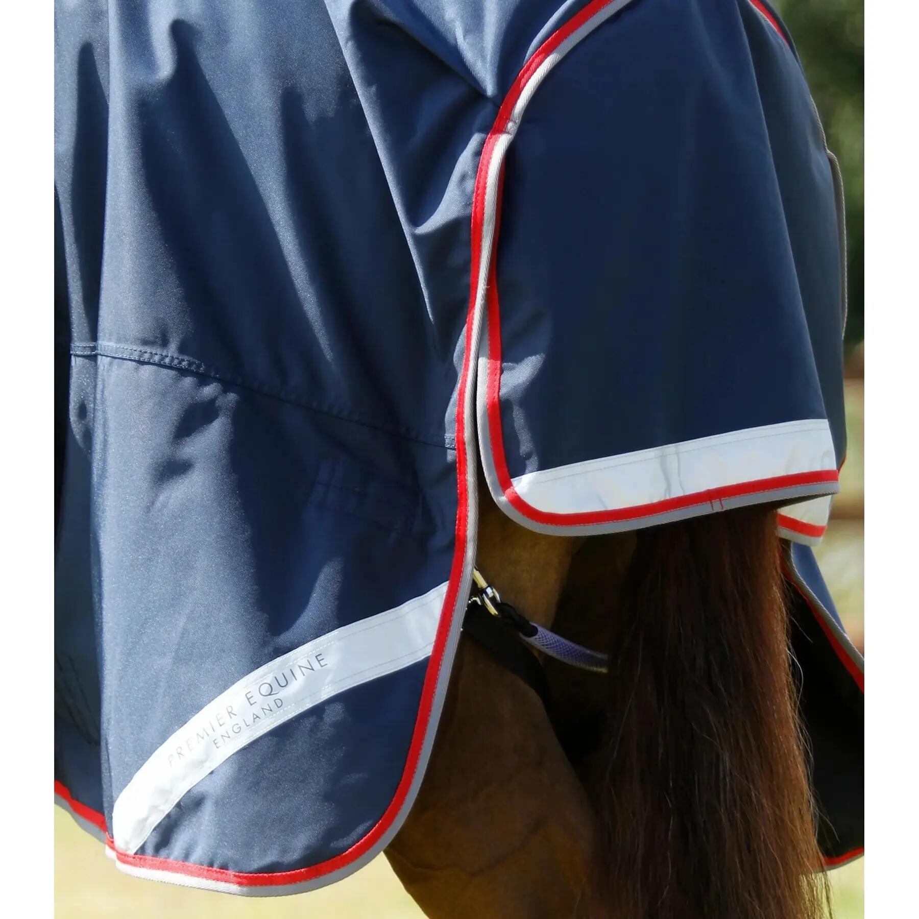 Coperta impermeabile per cavalli con copricollo Premier Equine Buster 50 g 5/5