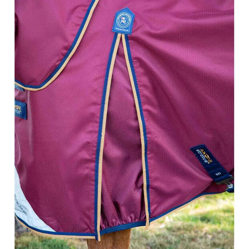 Couverture d'extérieur pour cheval avec couvre-cou Premier Equine Akoni Stratus 4/5