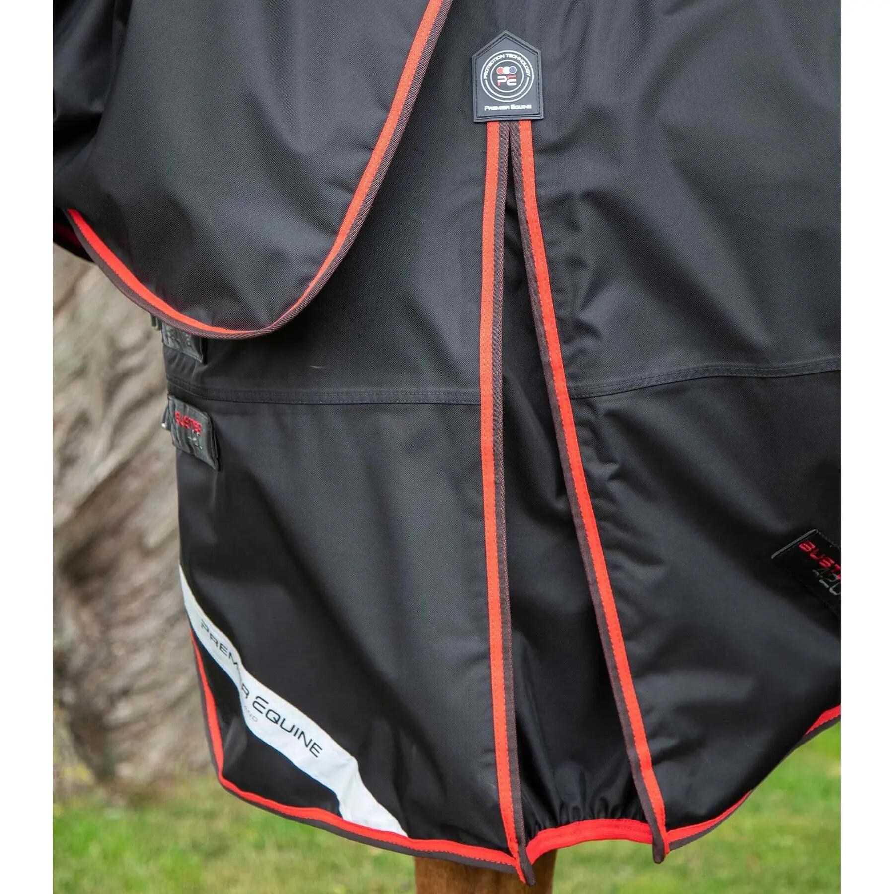 Couverture d'extérieur imperméable pour cheval avec couvre-cou Premier Equine Bu 4/5