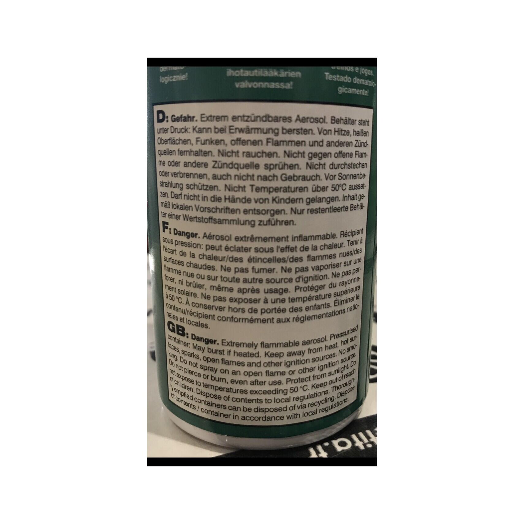 Résine Spraywax Trimona 200mL 2/2