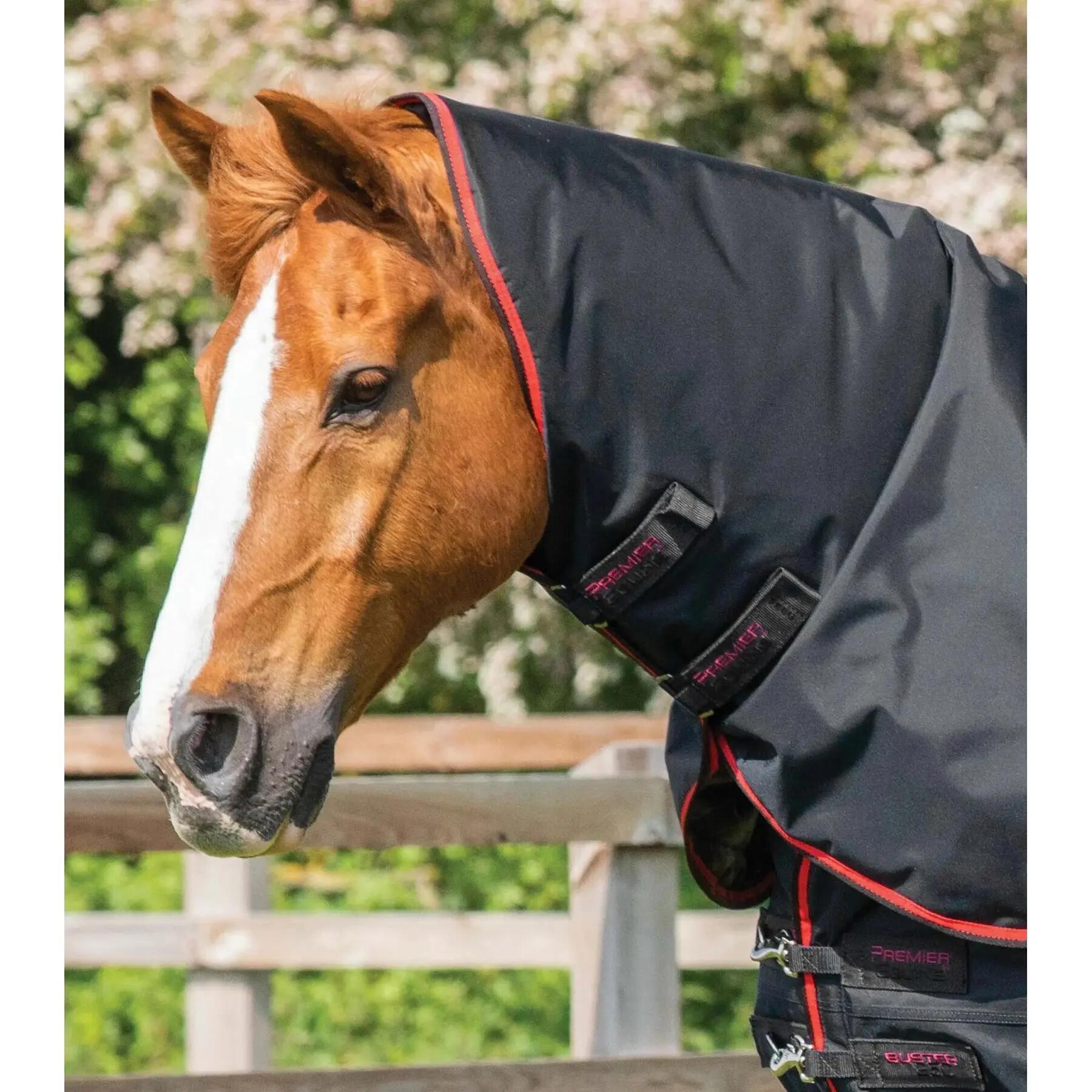 Couverture d'extérieur imperméable pour cheval avec couvre-cou Premier Equine Bu 3/5