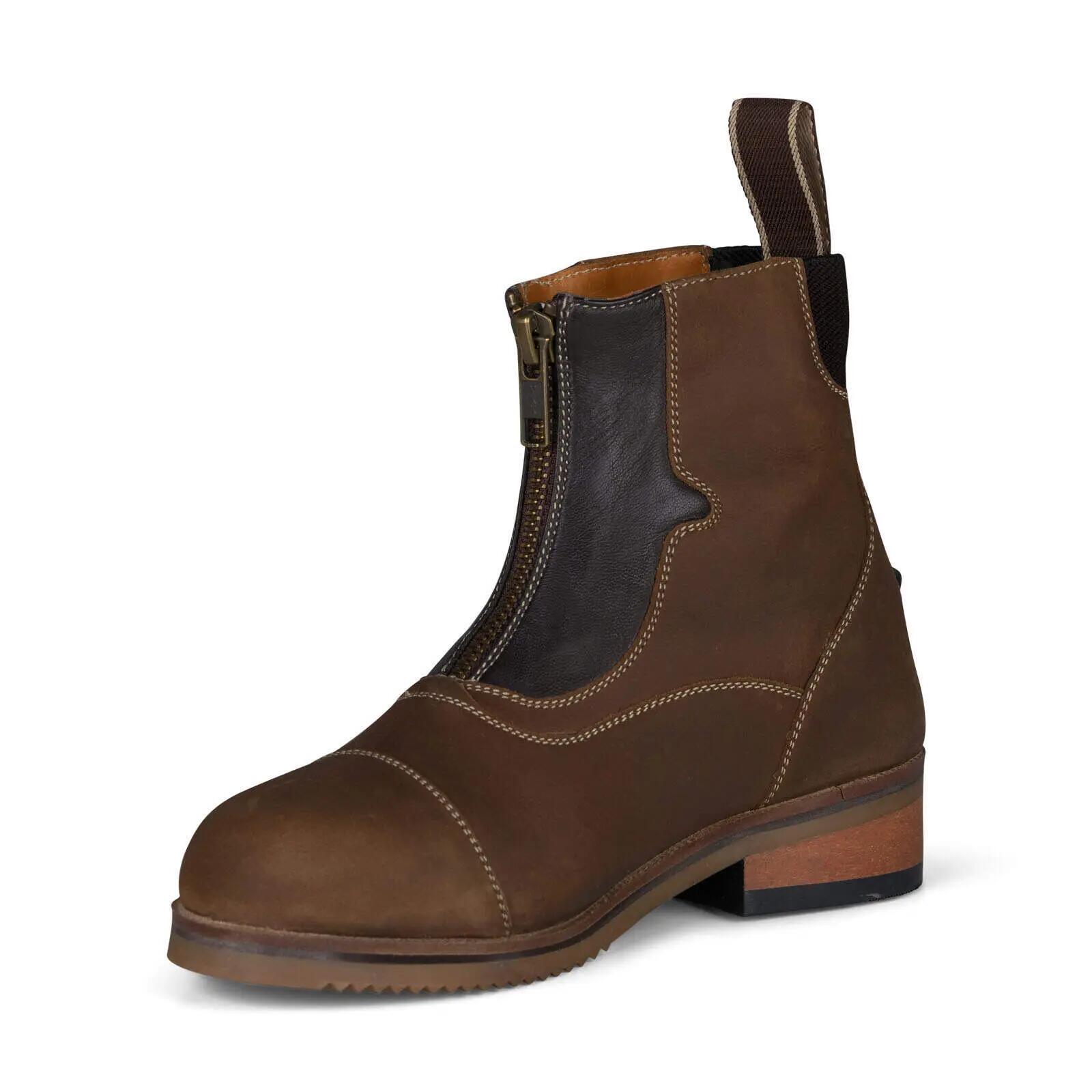 Bottines d'équitation avec fermeture à glissière devant enfant Horze Jodhpur Sev 3/5