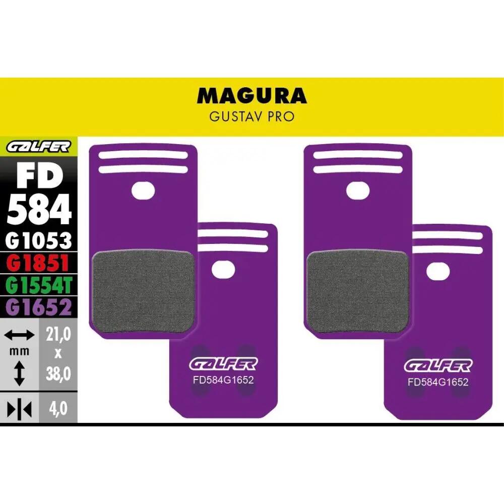 Brake pad Galfer Magura Gustav