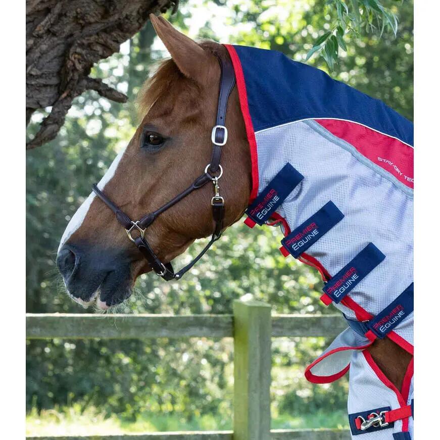 Couverture anti-mouches pour cheval avec sursangles Premier Equine Buster Stay-D 2/6