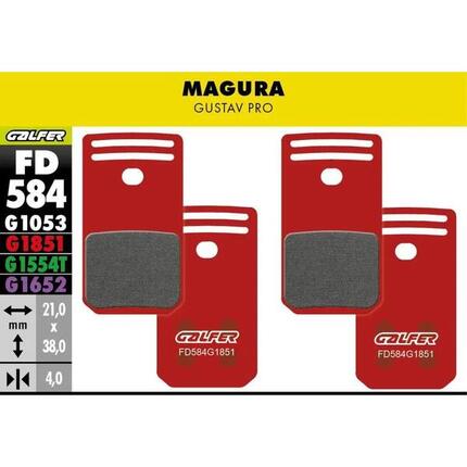 Bremsbelag Galfer Magura Gustav