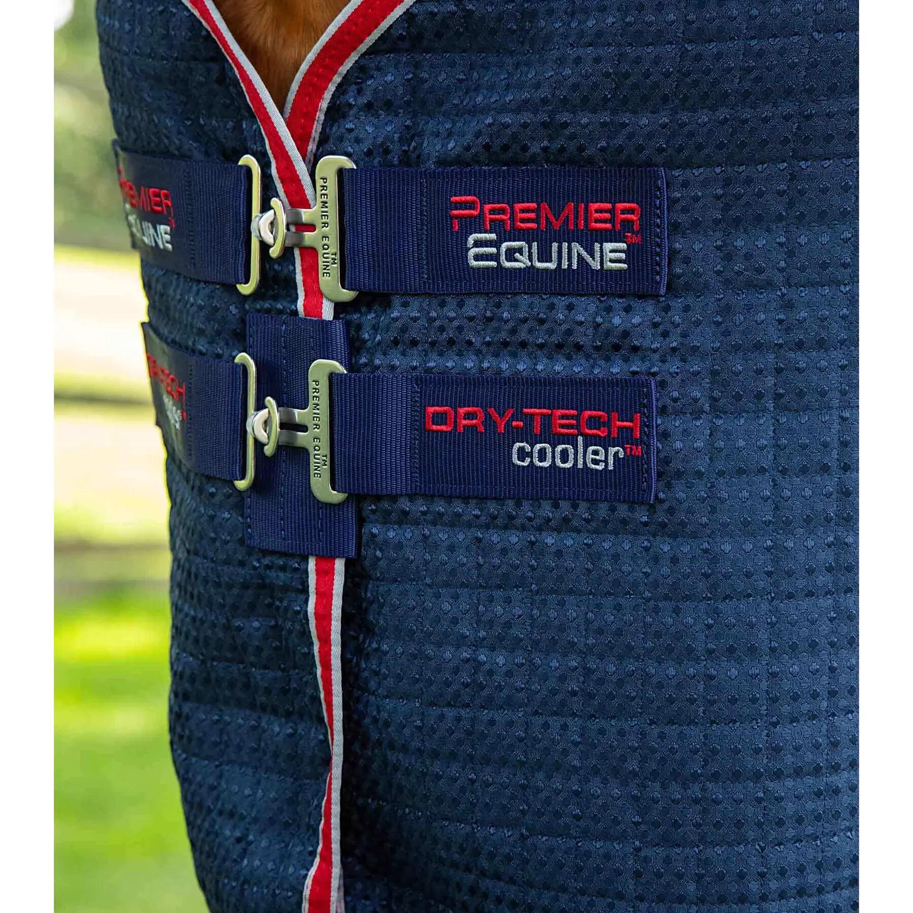 Coperta di asciugatura per cavalli Premier Equine Dry-Tech 3/7