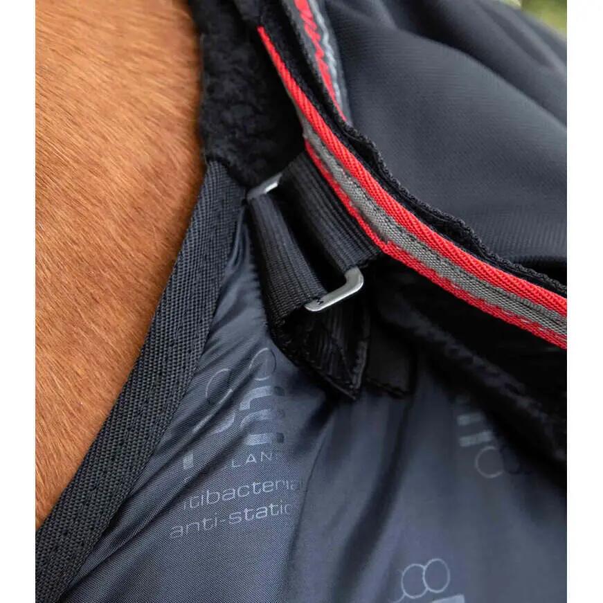 Couverture d'extérieur pour cheval avec couvre cou Premier Equine Titan 100 g 3/6