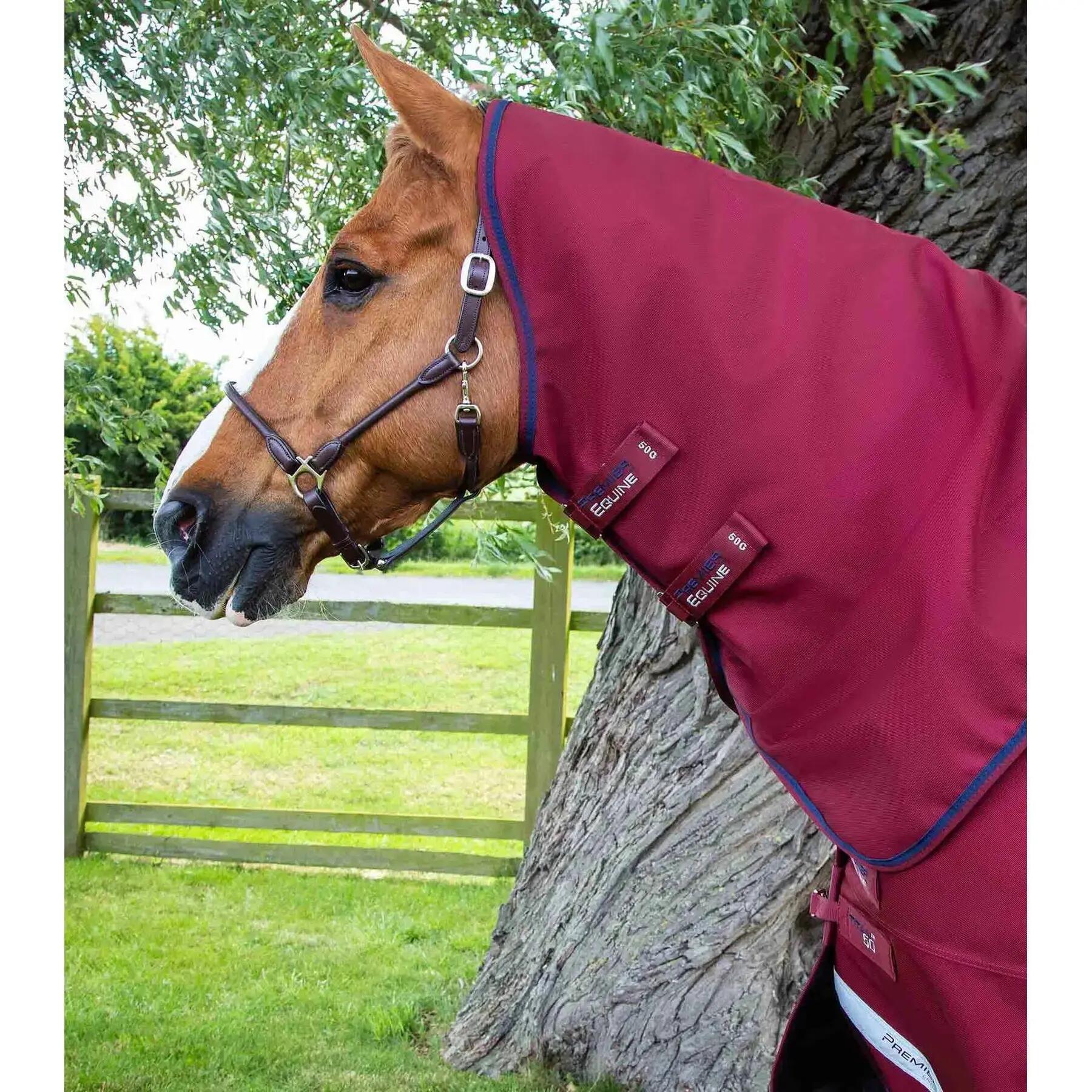 Couverture d'extérieur pour cheval avec couvre-cou Premier Equine Titan 50 g 2/4