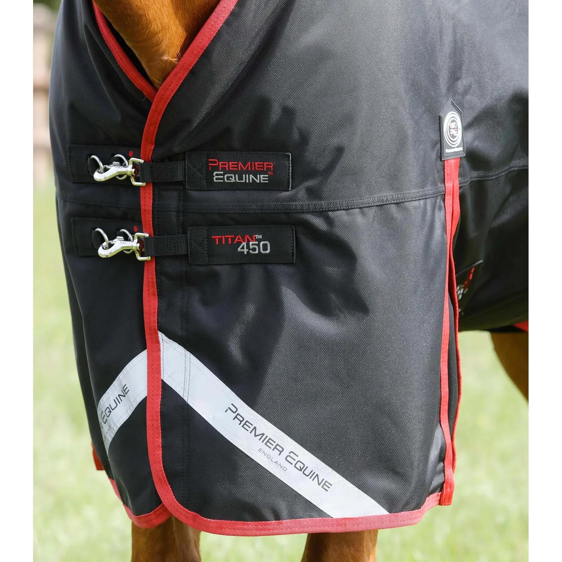 Coperta da esterno per cavalli Premier Equine Turnout Rug 450 g 3/4