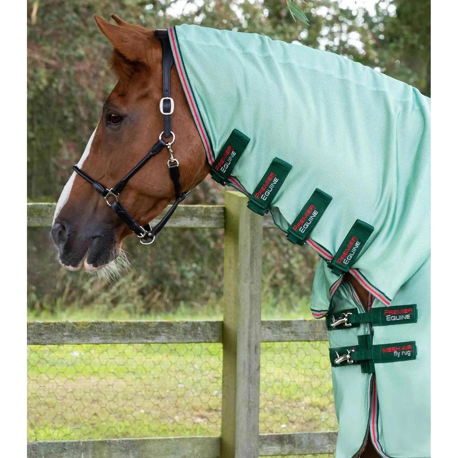 Couverture anti-mouche en mesh avec couvre-cou Premier Equine Combo 2/3