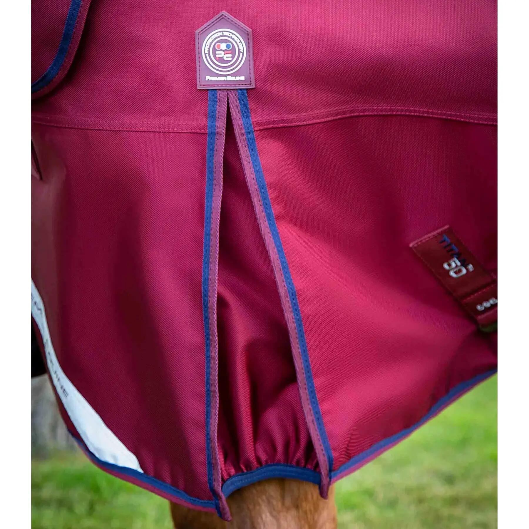 Couverture d'extérieur pour cheval avec couvre-cou Premier Equine Titan 50 g 4/4
