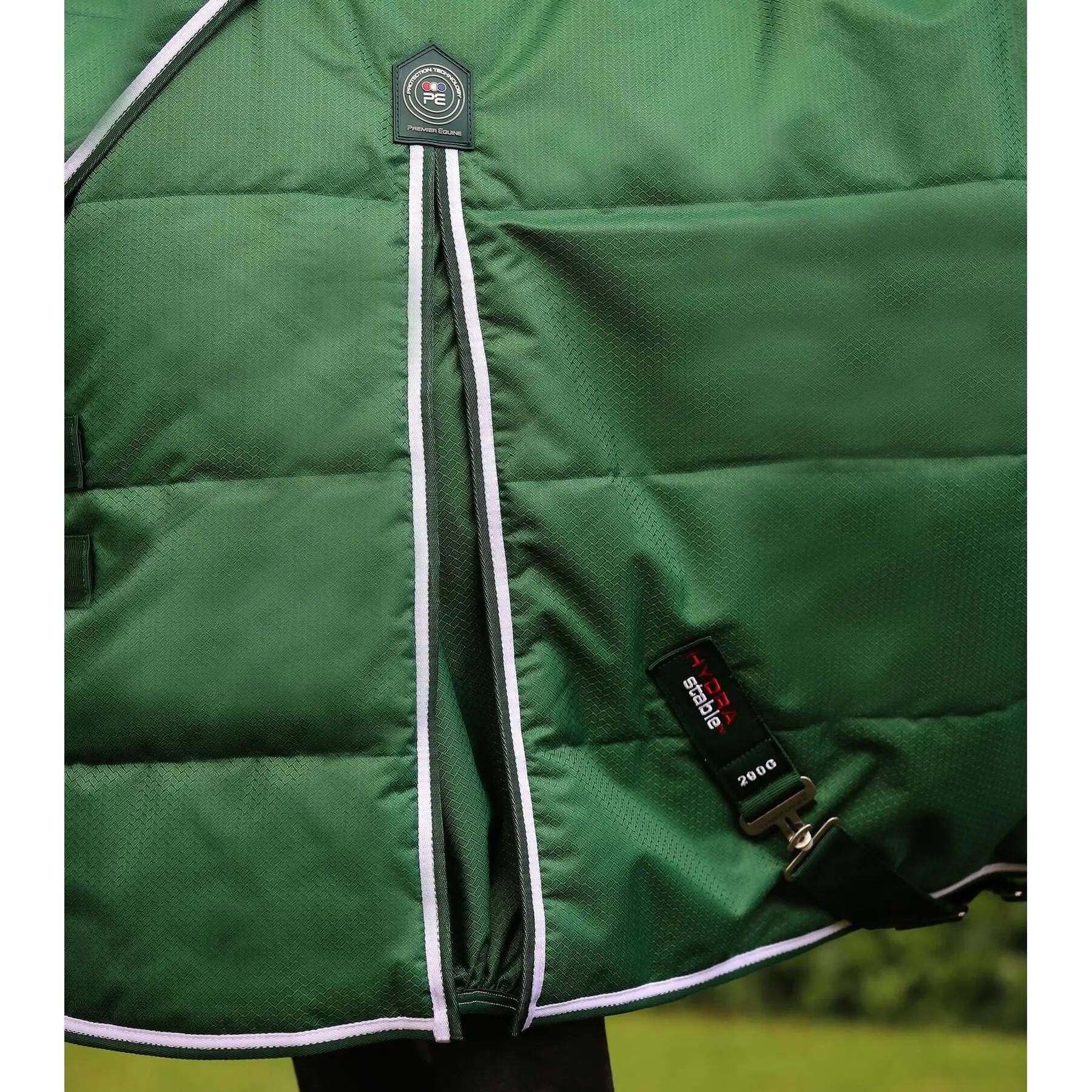 Couverture d'écurie pour cheval avec couvre cou Premier Equine Hydra 200g 3/6