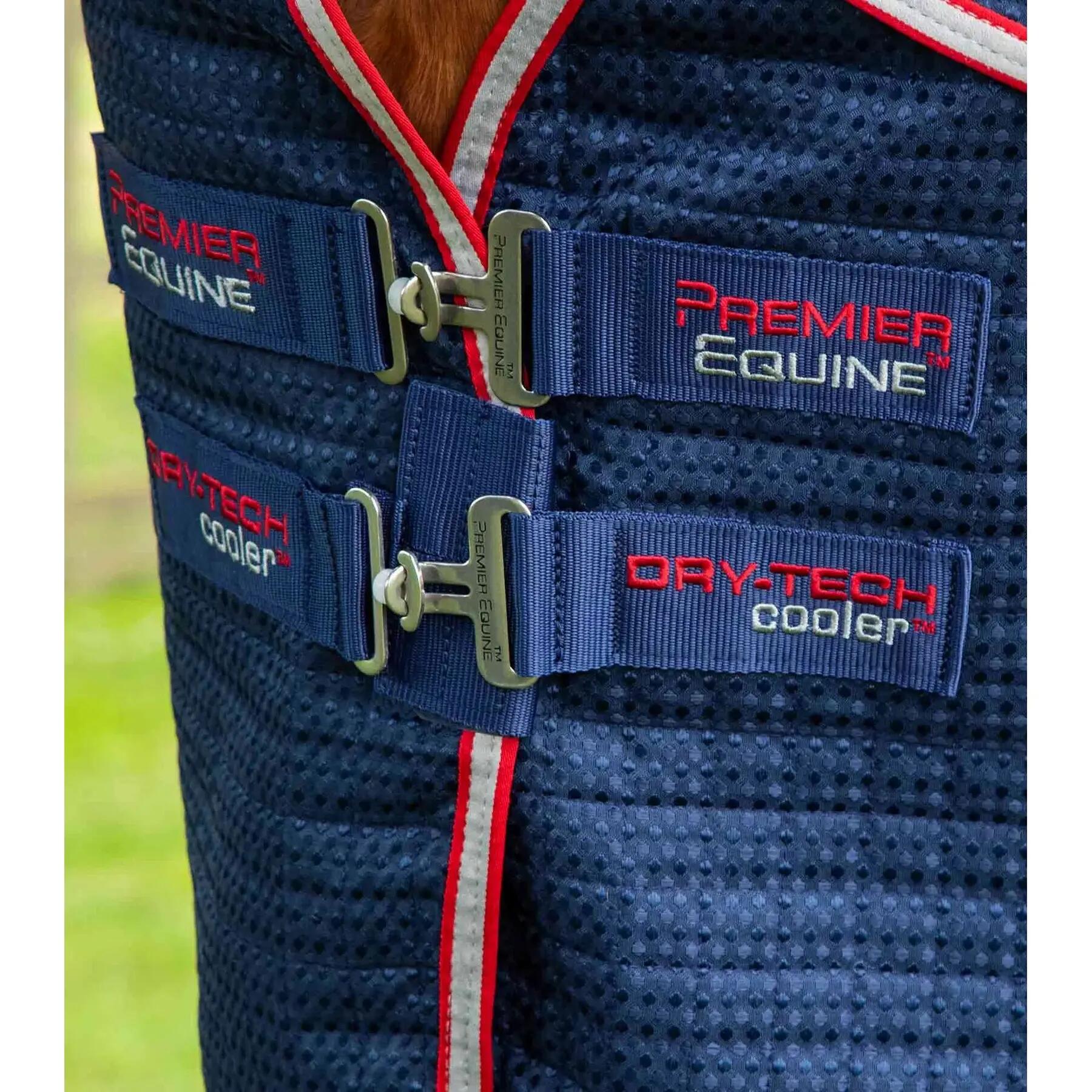 Droogdeken met halsbedekking Premier Equine Dry-Tech 4/5