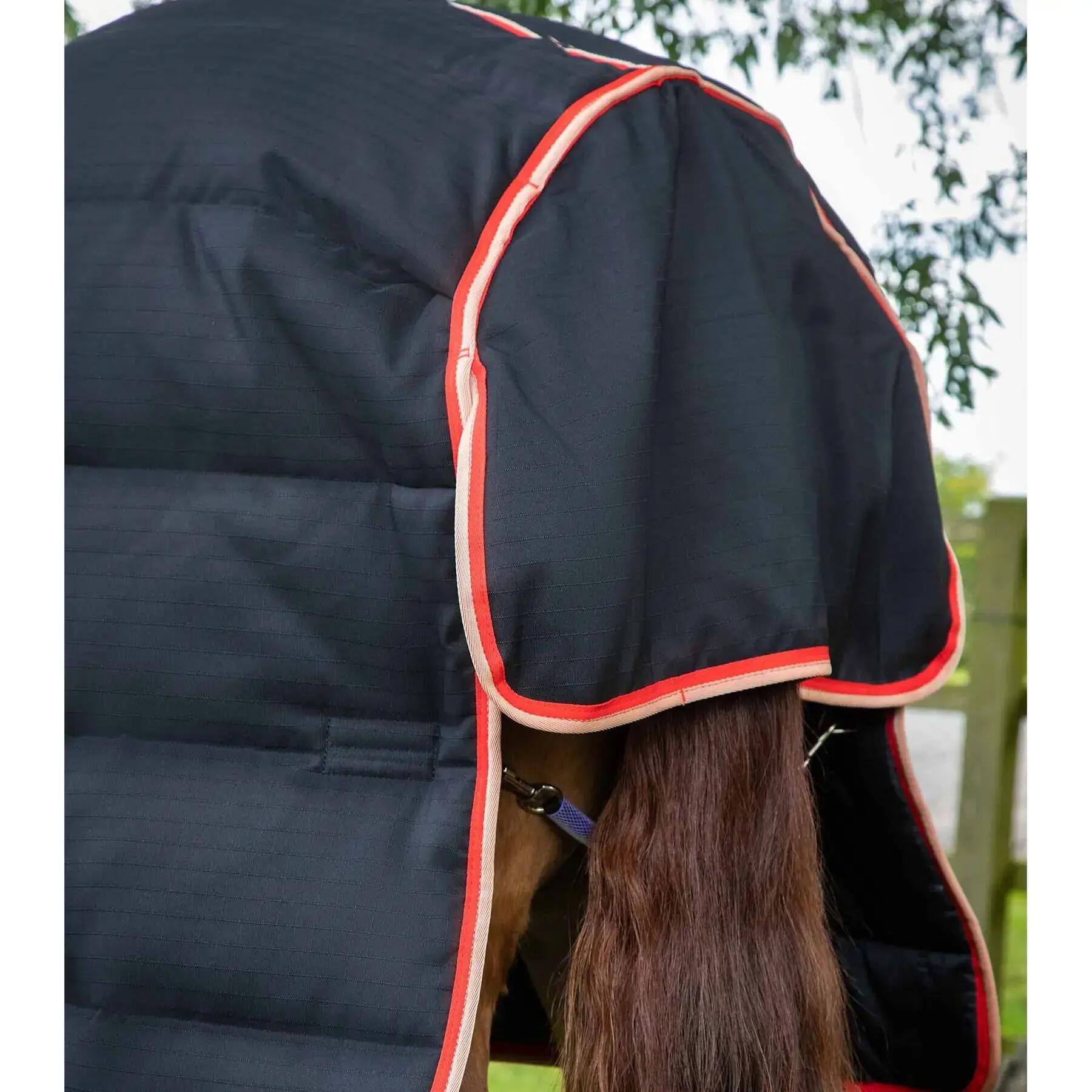 Coperta da scuderia per cavalli con copricollo Premier Equine Stable Buster 200g 6/6