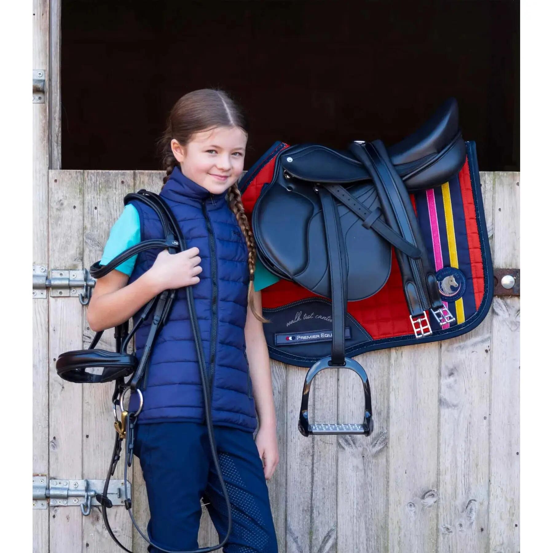 Mantilla equitación de algodón Premier Equine MPJ GP / Jump Glitter 2/4
