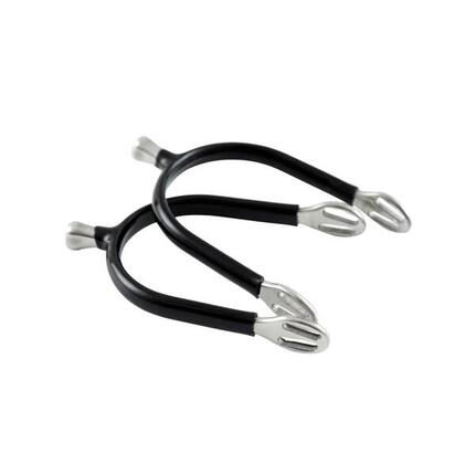 Éperon d'équitation à pompon recouvert de caoutchouc Premier Equine