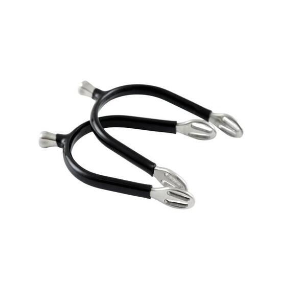 Éperon d'équitation à pompon recouvert de caoutchouc Premier Equine