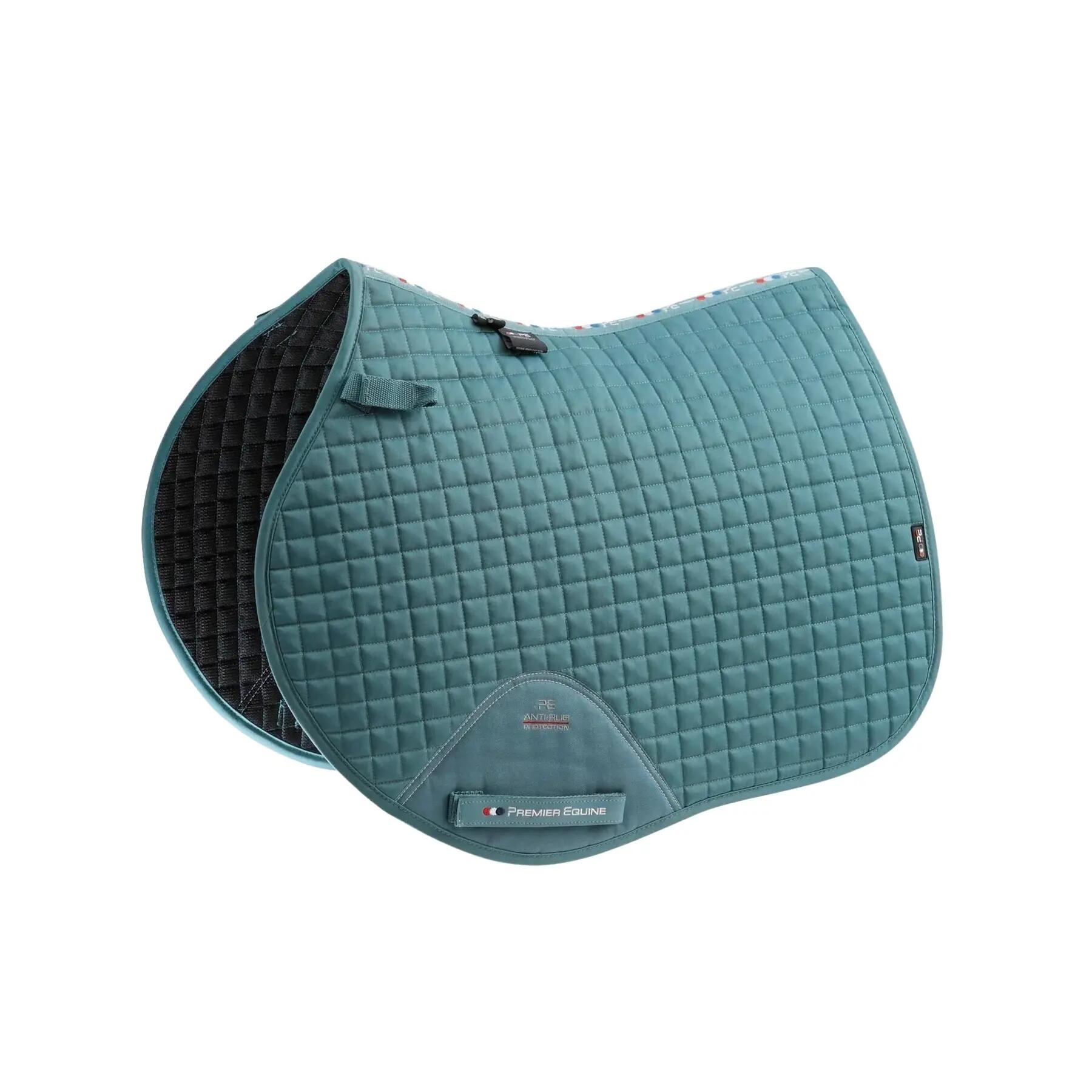 Tapis de selle pour cheval coton uni Premier Equine Close Contact GP 1/4