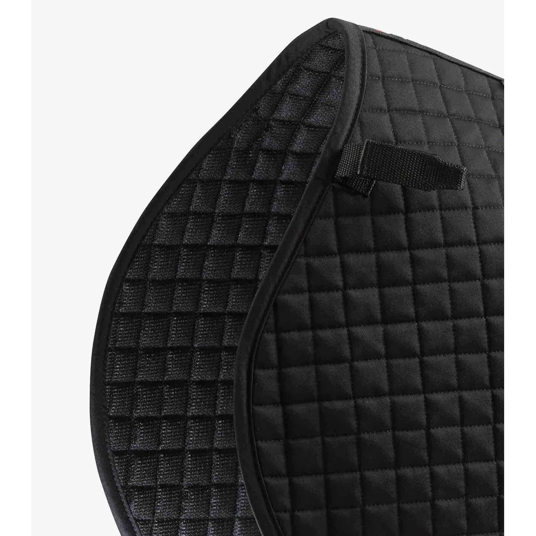 Cuscinetto da sella per cavalli in cotone liscio Premier Equine Close Contact GP 4/4