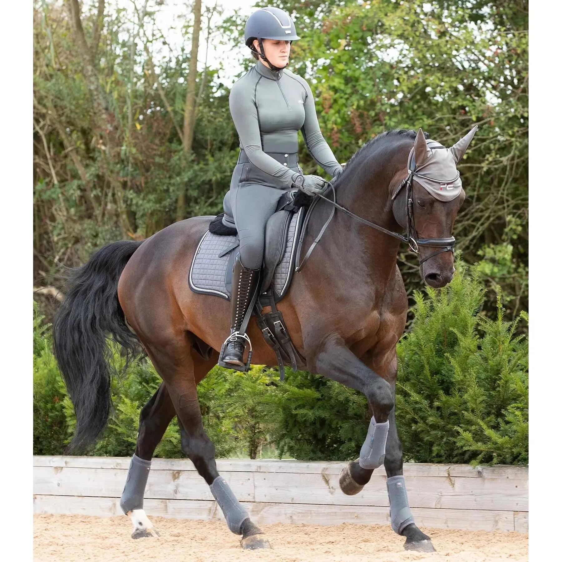 Capa de treino para cavalo em lã merino Premier Equine Capella CC Square 2/5