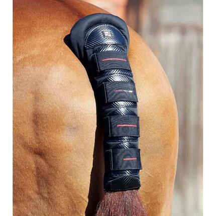 Protège-queue pour cheval antidérapant Premier Equine Carbon Tech
